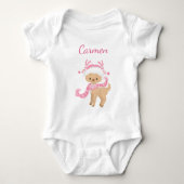 Body Cute Reinder en rose (Devant)