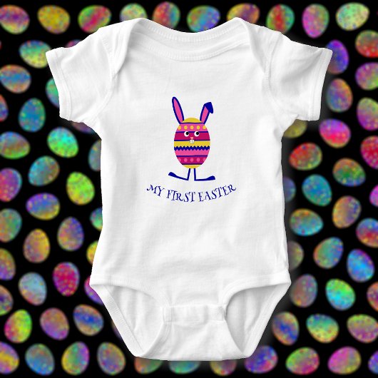 Body Cute rose lapin d'oeuf de Pâques