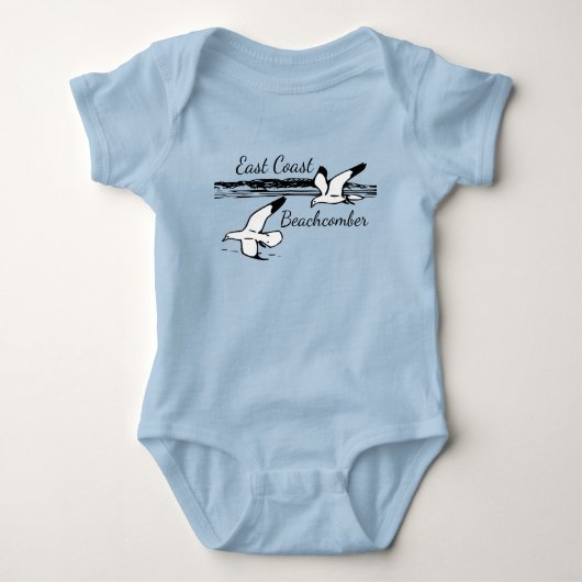 Body Cute Seagull Beach East Coast Beachcomber t-shirt (Devant)