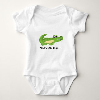 Body Cute Smiling Alligator Baby Bodysuit
