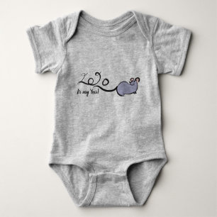 Body Cute Souris Cartoon Rat Nouvel An 2020 Bodysuit 2