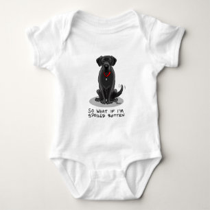 Body Cute Spoten Rotten Black Labrador Retriever Chien