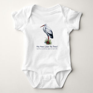 Body Cute Stork Ma Mère A Appelé Le Doula