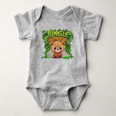 Body Cute Teddy Bear Faune Nature Forêt Graphique 🧸 (Devant)