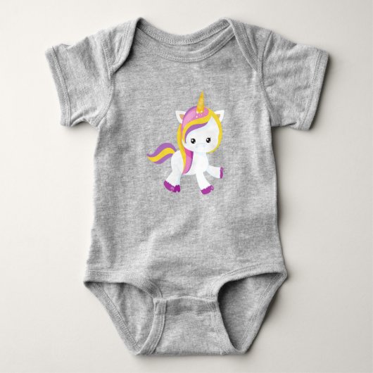 Body Cute Unicorn, Magic Unicorn, Kawaii Unicorn (Devant)
