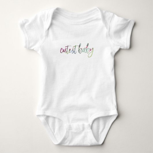 Body CUTEST BABY Bodysuit (Devant)