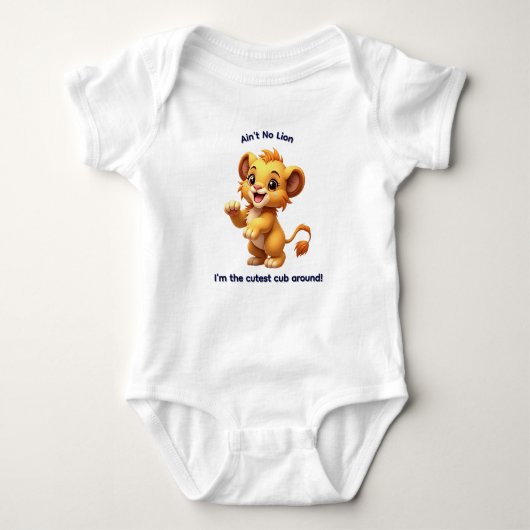 Body Cutest Cub Around Baby One-Piece (Devant)