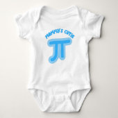Body Cutie Pi de maman - Mignonne Pie Day Bodysuit bébé (Devant)