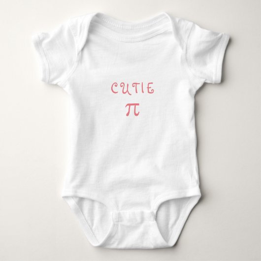 Body Cutie Pie Cute Baby Girl Bodysuit bébé Creeper (Devant)