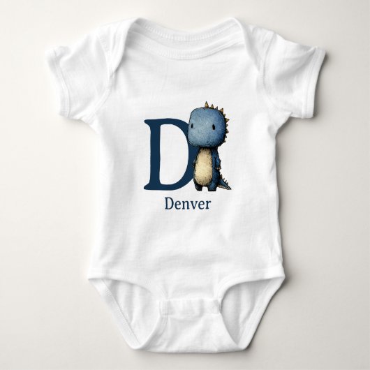 Body D est pour Dinosaur Personnaliser (Devant)