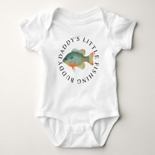 Body Daddy Little Fishing Buddy Baby Bodysuit