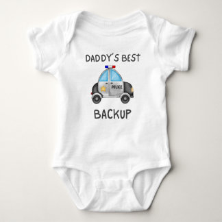Body Daddy's Best Back Up, Police Car Lover Gift
