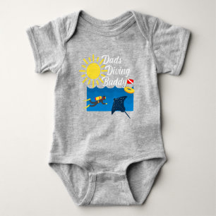 Body Dads Diving Buddy Design - Bodysuit Baby Jersey