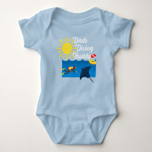 Body Dads Diving Buddy Design - Bodysuit Baby Jersey