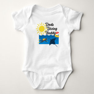 Body Dads Diving Buddy Design - Bodysuit Baby Jersey