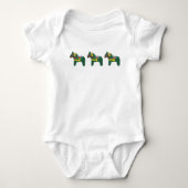 Body Dala Horse Baby Romper (Devant)