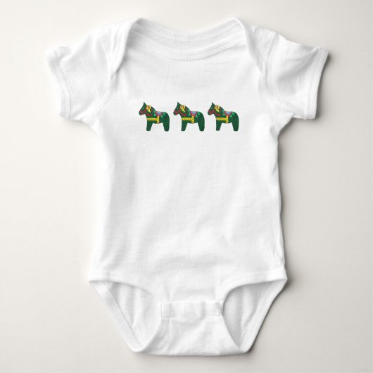 Body Dala Horse Baby Romper (Devant)