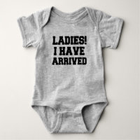 Dames Je suis arrivé drôle bébé garçon romper