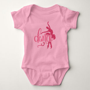 Body Danse de ballet rose Ballerina Silhouette