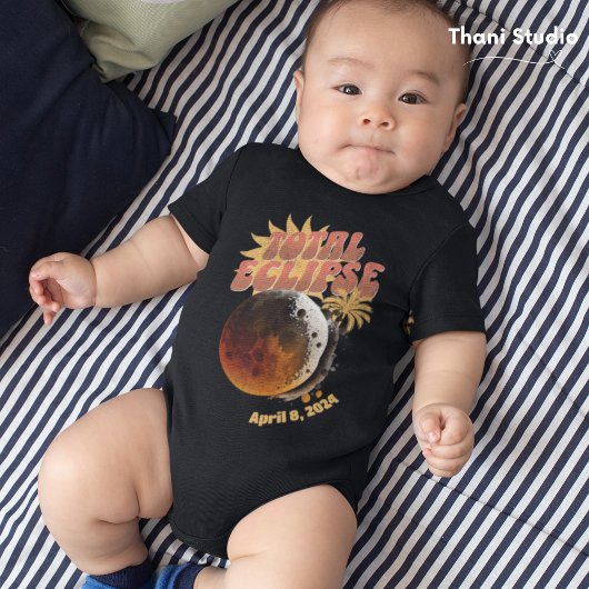 Body Date personnalisable Total Eclipse Moderne Vintage