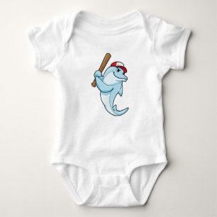 Body Dauphin au baseball en tant que batteur