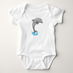 Body Dauphin au-dessus de l'eau