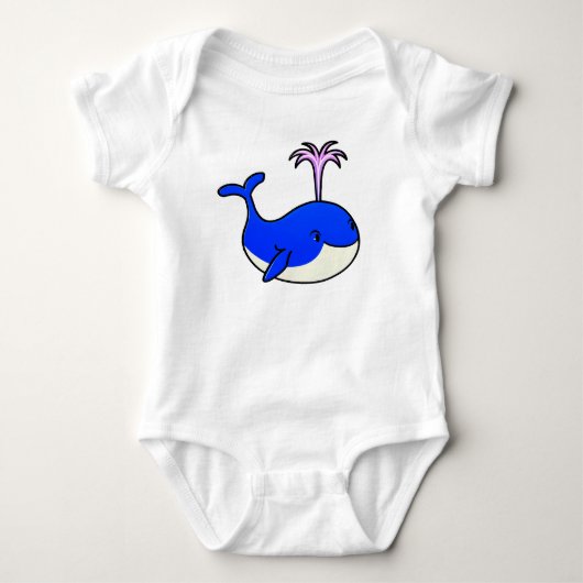 Body Dauphin de dessin animé mignon 🌊 Cadeau adorable (Devant)