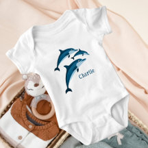 Dauphins bleus doux