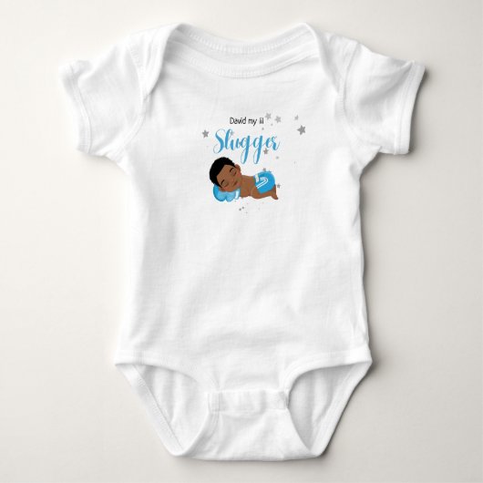 Body David ma lil costume de t-shirt lâche (Devant)