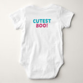 Body de bebé 100 % algodón – Diseño “Cutest Boo!” Romper (Achterkant)