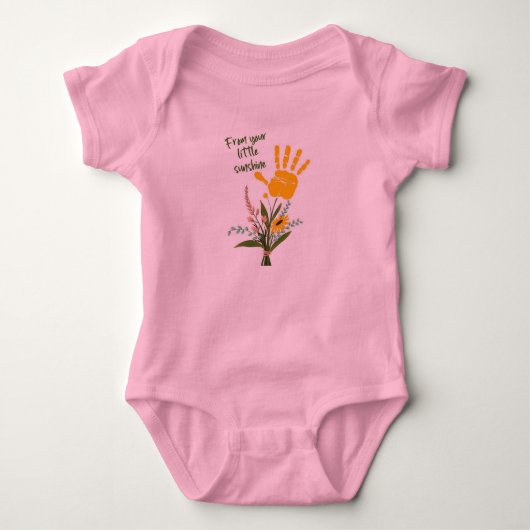 Body De Votre Petit Soleil" Bébé Impression - Adorable (Devant)