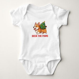 Body Deck the Paws Corgi Baby Bodysuit – Joli Noël
