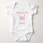 Body Définition de chemise mignonne (rose) (Devant)