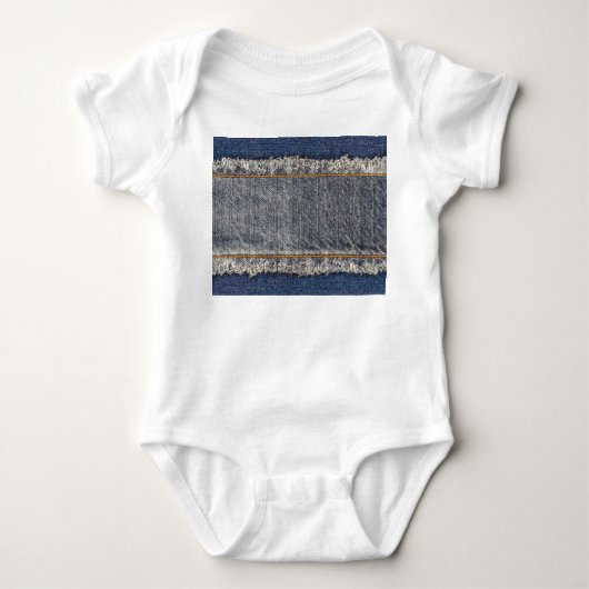 Body Denim Blue Jeans : Décontracté Double Patch (Devant)