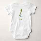 Body Des vêtements pour bébés. Zombie. (Dos)