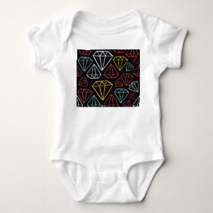 Body Design diamant vintage, motif transparent