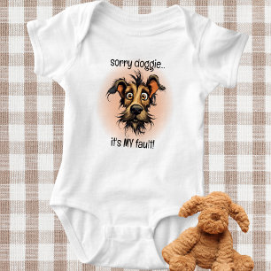 Body Désolé Doggie C'est ma faute drôle