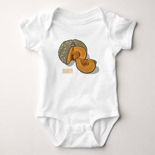 Body dessin animé citrouille (Devant)