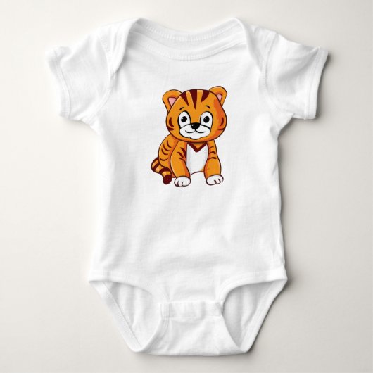 Body Dessin de bébé tigre-65660 (Devant)