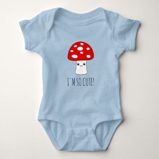 Body Dessin de champignon Kawaii mignon (Devant)