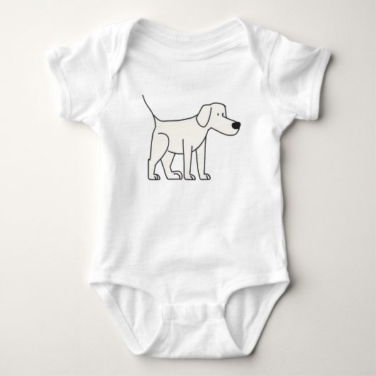 Body Dessin de chien cochon mignon (Devant)