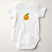 Body Dessin orange mignon (Dos)