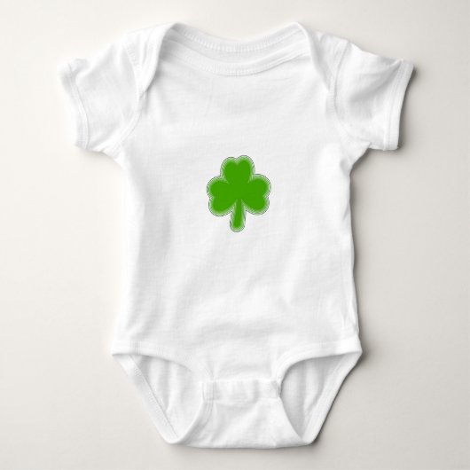 Body Dessin Shamrock de Saint Patrick (Devant)