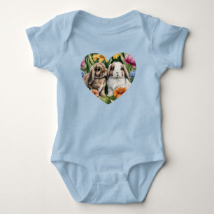 Body Deux petits lapins Lop