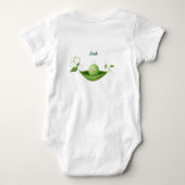 Body Deux petits pois dans les jumeaux Pod (Dos)