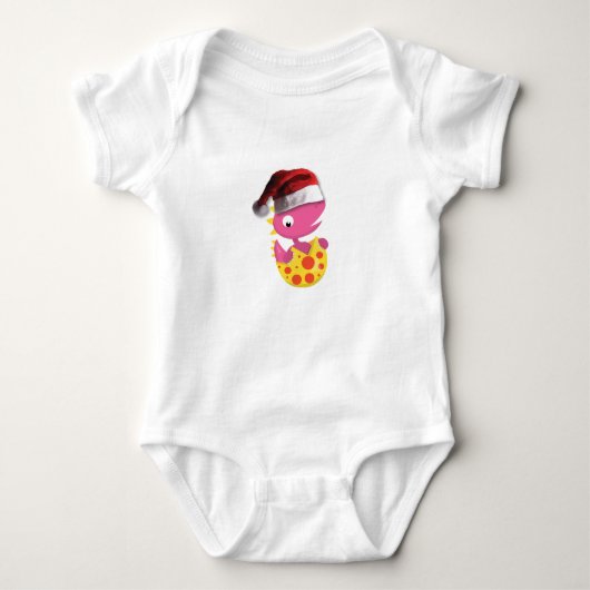 Body Dinosaur bébé de Noël (Devant)
