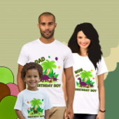 Body Dinosaure vert pour fête d'anniversaire