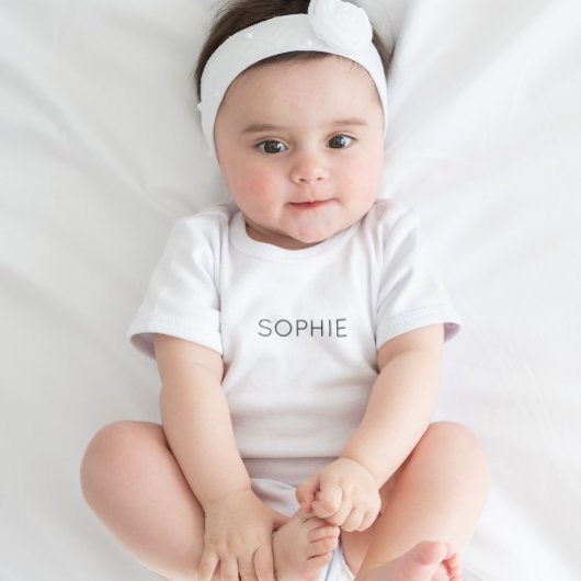 Body do-it-yourself Bodysuit bébé | Texte personnalisé,