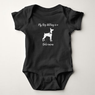 Body Doberman Chien Baby shower Chien Chien Chien Chien