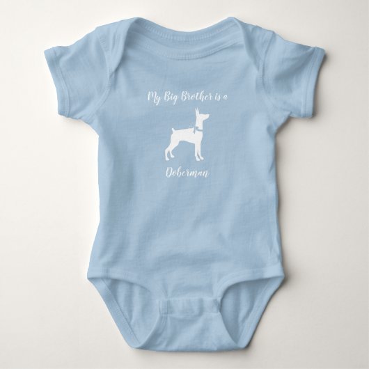 Body Doberman Chien Baby shower Chien Chien Chien Chien (Devant)